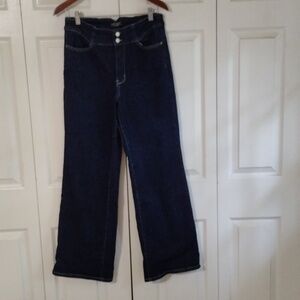 Judy Blue Wide leg dark wash jeans size 13/31